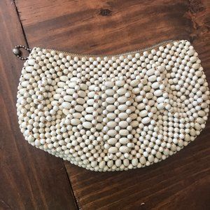 Vintage 1950's Beaded Clutch Purse